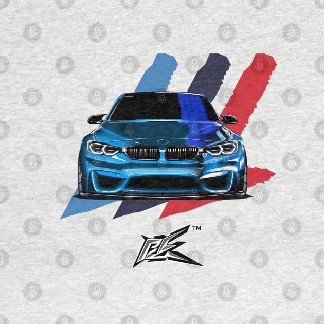 bmw m3 m4 f80 blue by naquash